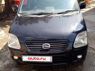 2002 Suzuki Wagon R Solio II, чёрный, 300000 рублей, вид 1