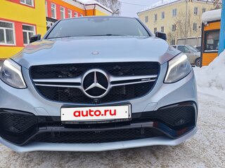 2015 Mercedes-Benz GLE Coupe AMG 63 AMG I (C292), серебристый, 5500000 рублей, вид 4