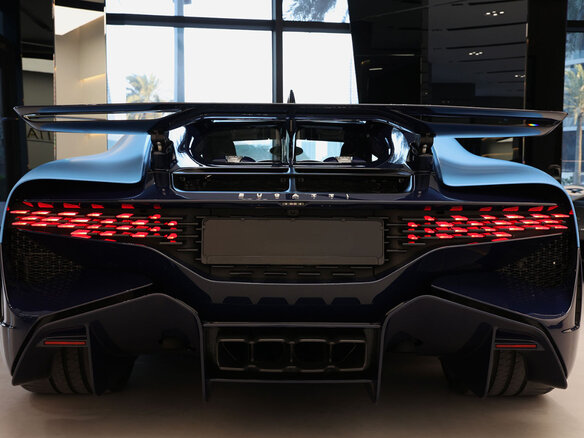 2021 Bugatti Divo, синий - вид 8