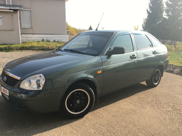 2010 Lada (ВАЗ) Priora I, зелёный - вид 2
