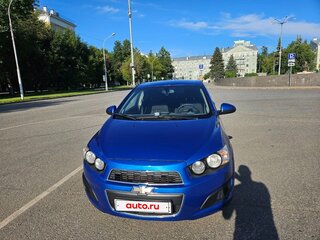 2013 Chevrolet Aveo II, синий, 630000 рублей, вид 2