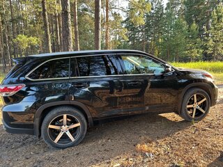 2014 Toyota Highlander III (XU50), чёрный, 2600000 рублей, вид 2