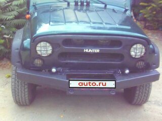 2008 УАЗ Хантер 315195, зелёный, 650000 рублей, вид 2