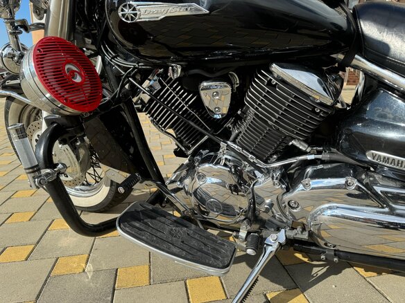 2007 Yamaha XVS1100, чёрный, 600000 рублей - вид 1