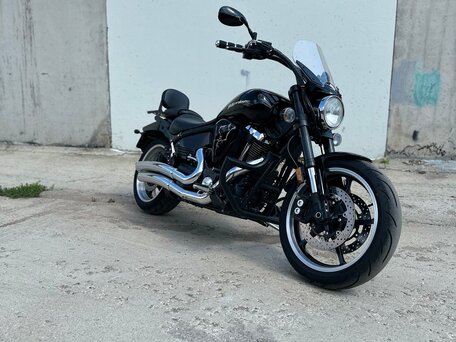2008 Yamaha XV 1700 Warrior, чёрный, 750000 рублей, вид 4