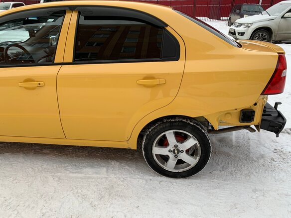 2007 Chevrolet Aveo I Рестайлинг, жёлтый - вид 7