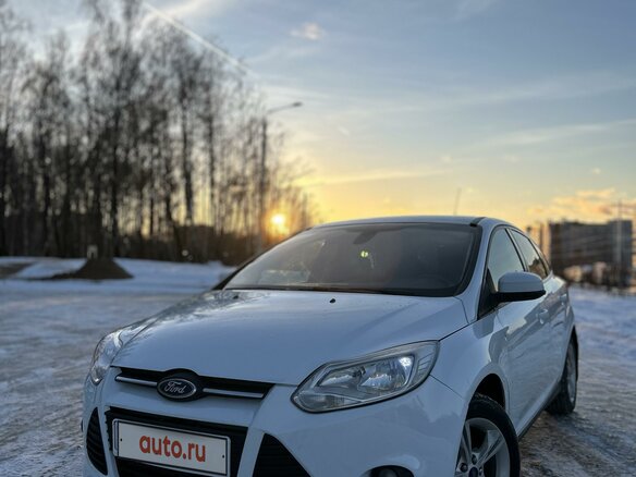2014 Ford Focus III, белый, 890000 рублей - вид 1