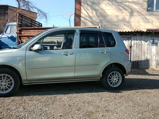 2005 Mazda Demio II (DY) Рестайлинг, серебристый, 420000 рублей, вид 4