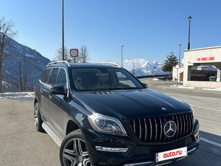2013 Mercedes-Benz GL-Класс 450 II (X166), чёрный, 2200000 рублей, вид 4