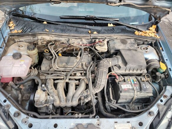2004 Ford Focus I Рестайлинг, голубой, 320000 рублей - вид 14