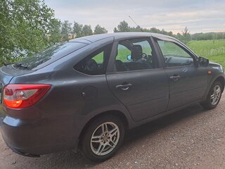 2015 Lada (ВАЗ) Granta I, серый, 780000 рублей, вид 4
