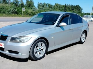 2008 BMW 3 серии 320i V (E90/E91/E92/E93), серебристый, 850000 рублей, вид 3