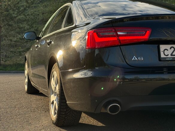 2014 Audi A6 IV (C7), чёрный, 1850000 рублей - вид 8