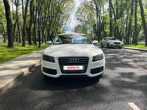 2009 Audi A5 I (8T), белый, 1150000 рублей - вид 1