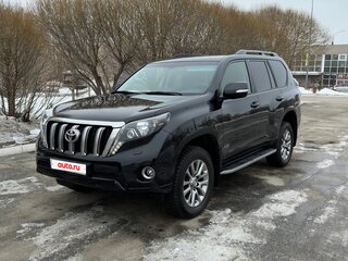 2017 Toyota Land Cruiser Prado 150 Series Рестайлинг 1, чёрный, 4750000 рублей, вид 1
