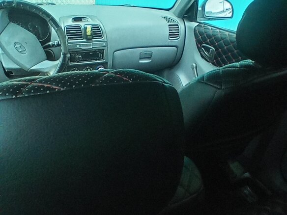 2004 Hyundai Accent ТагАЗ II, серый, 270000 рублей - вид 6