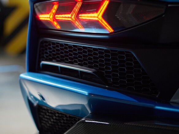 2018 Lamborghini Aventador I Рестайлинг, голубой - вид 12