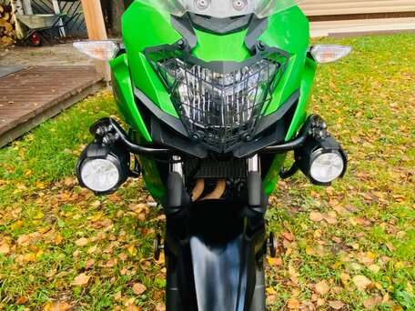 2017 Kawasaki Versys-X 300, зелёный, 550000 рублей, вид 3