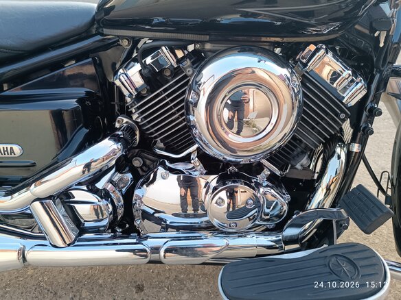 2006 Yamaha XVS650 Drag Star, чёрный, 560000 рублей - вид 9