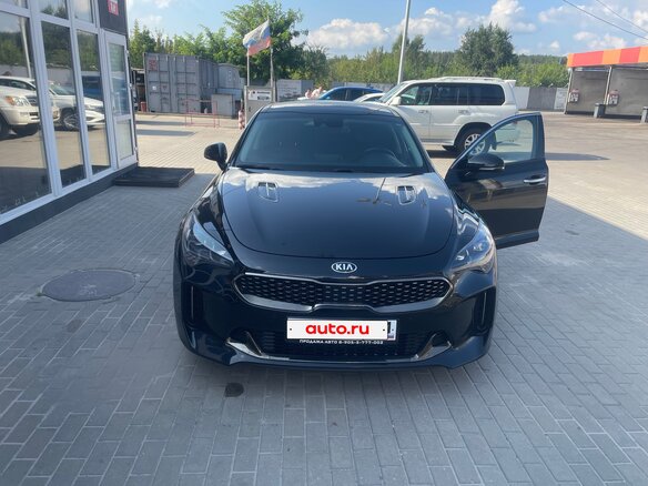 2018 Kia Stinger I, чёрный, 2600000 рублей