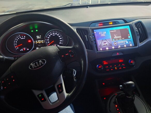 2014 Kia Sportage III Рестайлинг, белый, 1600000 рублей - вид 7