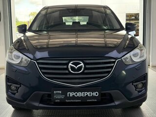 2015 Mazda CX-5 I Рестайлинг, синий, 1510000 рублей, вид 2