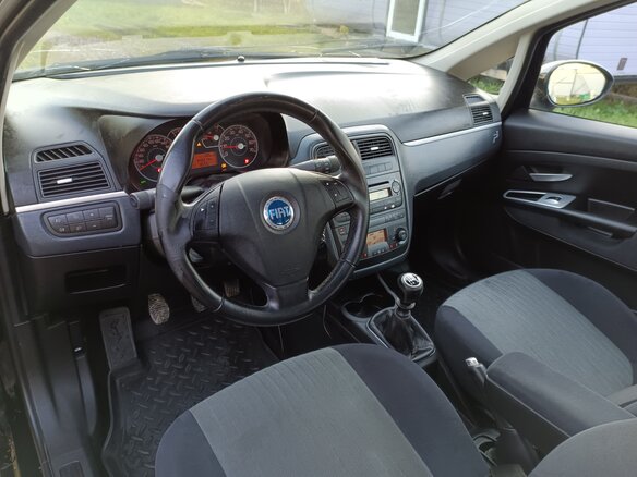 2007 Fiat Punto III Grande Punto, чёрный, 255000 рублей - вид 14