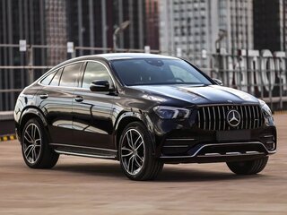 2021 Mercedes-Benz GLE Coupe 400 d II (C167), чёрный, 9290000 рублей, вид 4