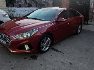 2018 Hyundai Sonata VII (LF) Рестайлинг, красный, 2000000 рублей, вид 1