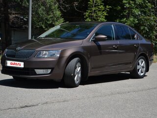 2014 Skoda Octavia III (A7), коричневый, 799000 рублей, вид 1