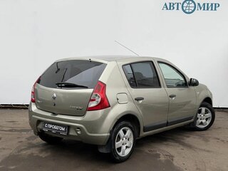2010 Renault Sandero I, бежевый, 390000 рублей, вид 5