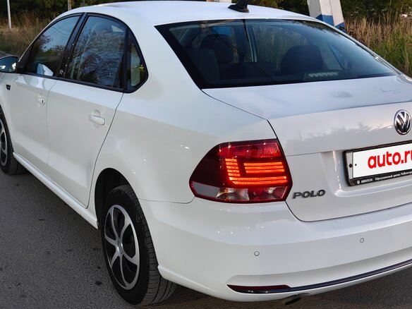 2019 Volkswagen Polo V Рестайлинг, белый - вид 9