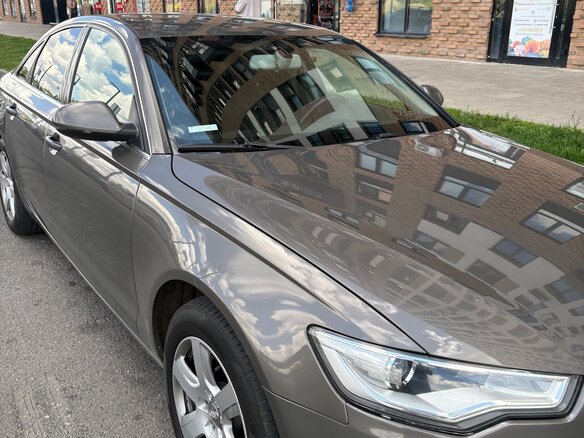 2013 Audi A6 IV (C7), серый - вид 3