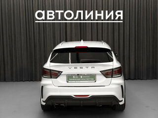 2022 Lada (ВАЗ) Vesta SW I, белый, 1350000 рублей, вид 4