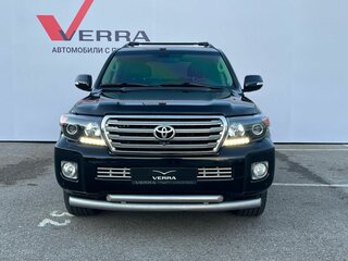 2012 Toyota Land Cruiser 200 Series Рестайлинг 1, чёрный, 3200000 рублей, вид 2