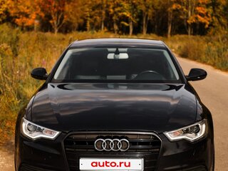 2013 Audi A6 IV (C7), чёрный, 1620000 рублей, вид 2