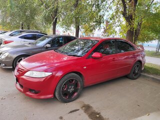 2003 Mazda Atenza I, красный, 450000 рублей, вид 2