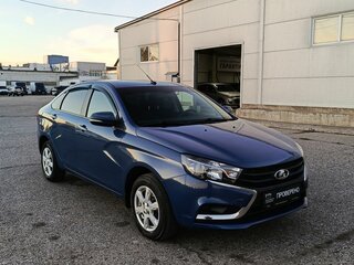 2017 Lada (ВАЗ) Vesta I, синий, 685000 рублей, вид 3