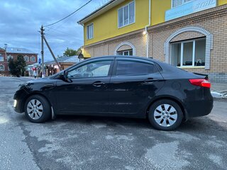 2012 Kia Rio 4-speed III, чёрный, 680000 рублей, вид 4