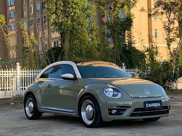 2019 Volkswagen Beetle II (A5), зелёный, 1220333 рублей - вид 2
