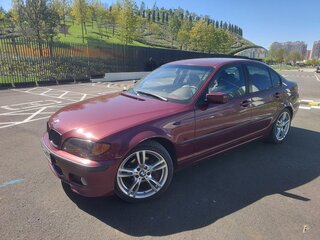 2003 BMW 3 серии 320i IV (E46) Рестайлинг, красный, 1150000 рублей, вид 3