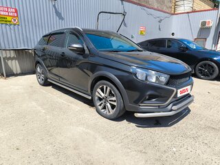2018 Lada (ВАЗ) Vesta SW Cross I, чёрный, 920000 рублей, вид 1
