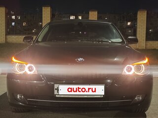 2007 BMW 5 серии 525i V (E60/E61), чёрный, 1250000 рублей, вид 1