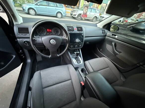 2006 Volkswagen Golf V, чёрный - вид 7