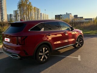 2021 Kia Sorento IV, красный, 3800000 рублей, вид 4