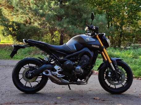 2016 Yamaha MT-09 (FZ-09), серый, 630000 рублей, вид 1
