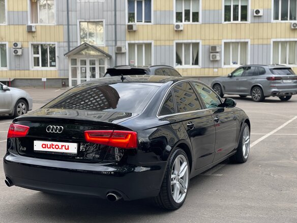 2012 Audi A6 IV (C7), чёрный - вид 3