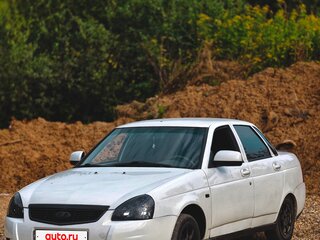 2008 Lada (ВАЗ) Priora I, белый, 280000 рублей, вид 2