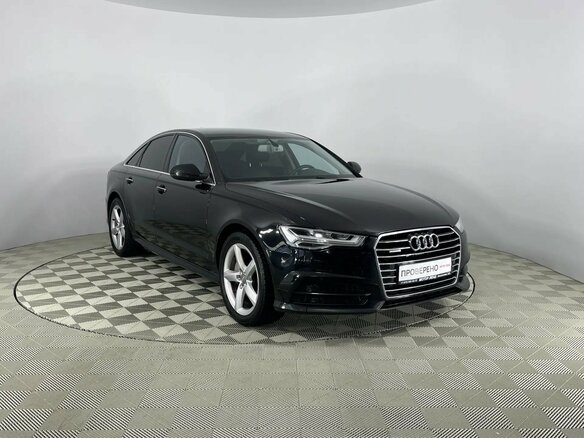 2017 Audi A6 IV (C7) Рестайлинг, чёрный, 2120000 рублей - вид 2