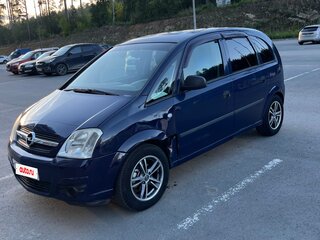 2008 Opel Meriva A Рестайлинг, синий, 277000 рублей, вид 2